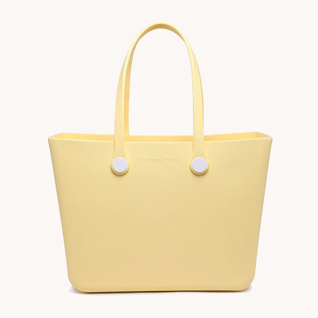 ★TOUT Y EST★ Mmlg TERRY TOTE BAG IVORY YELLOW MMLGBD1A023 ช้อป Mmlg Terry Tote Bag Ivory Yellowของแท้ที่ SASOM