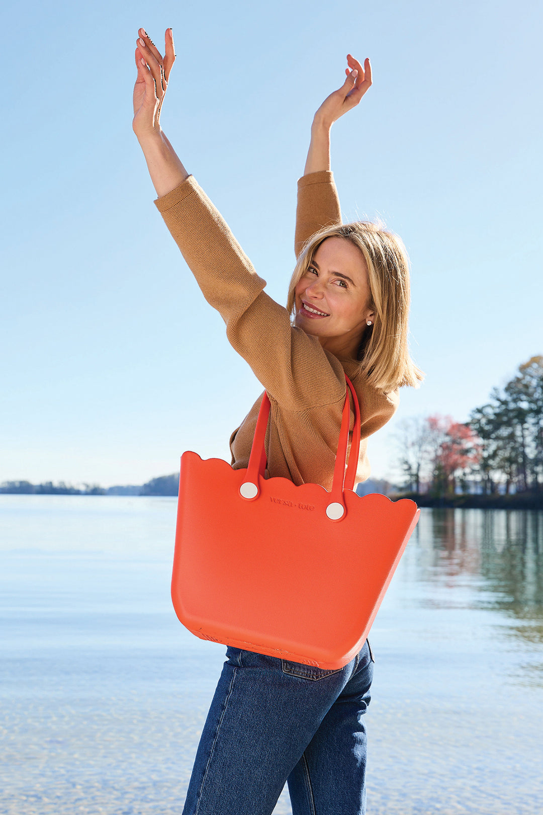 french pool toy rose tote French Pool Toy Rose