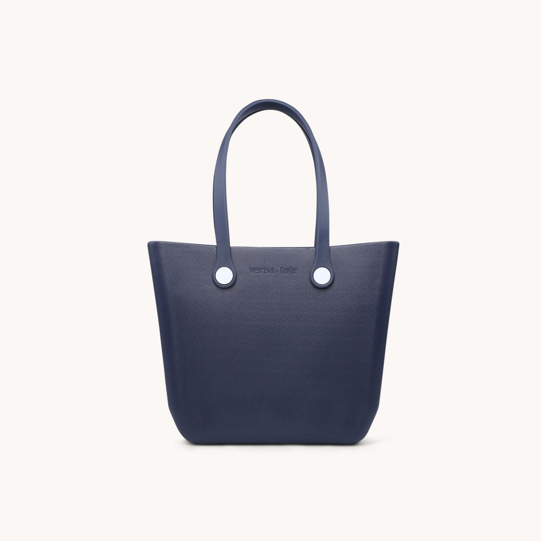 Outlet Grey Versa Tote Bag with Initial acrylic Tag